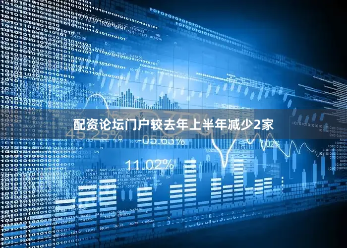 配资论坛门户较去年上半年减少2家
