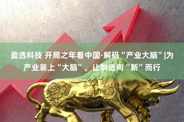 盈透科技 开局之年看中国·解码“产业大脑”|为产业装上“大脑”，让制造向“新”而行